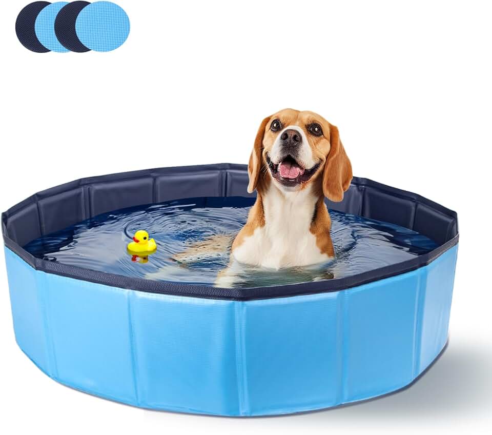 Nobleza Piscina para Perros Plegable 120x30cm (M)