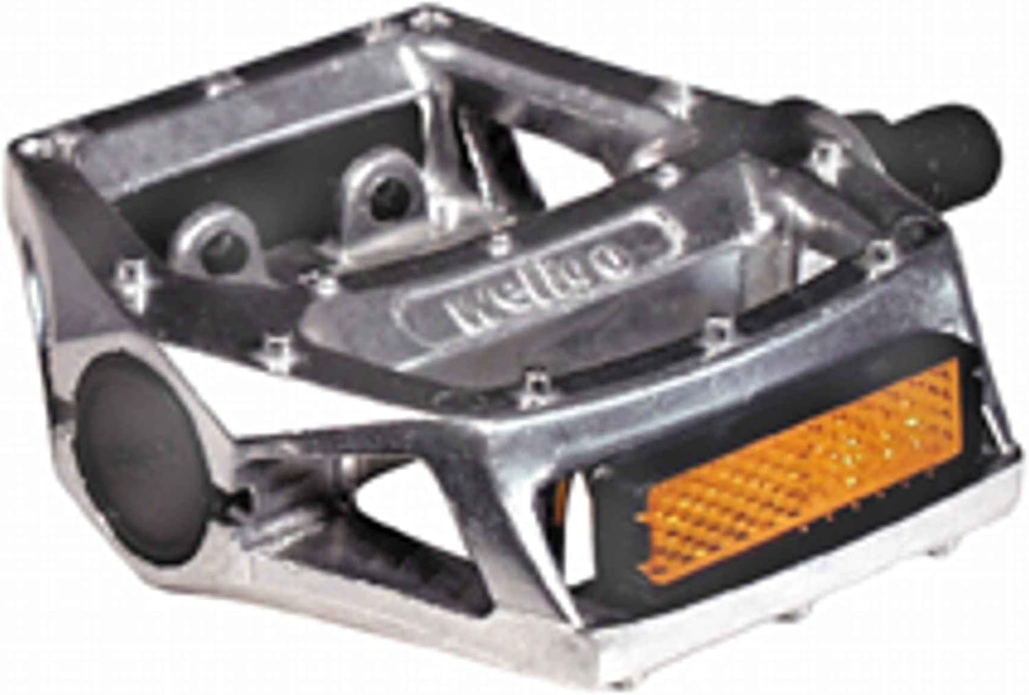 Wellgo 313 Pedals, 1/2 inch - Silver - LU313 Silver 1/2