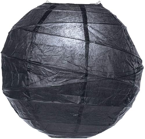 Luna Bazaar Faroles redondos de papel de 8 pulgadas