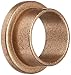 Bunting Bearings EXEF121408 Extra Lubricant with PTFE Flange Bearing, Powdered Metal, SAE 841, 3/4" Bore x 7/8" OD x 1/2" Length x 1 1/8" Flange OD x 1/8" Flange Thickness (Pack of 3)