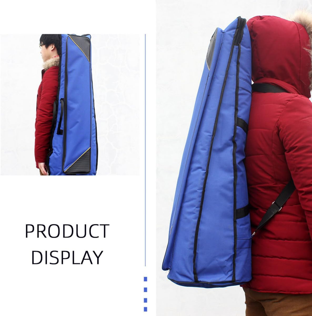 1pc Oxford Cloth Trombone Storage Bag Dedicated Musical Instrument Case Front Pocket for Accessories Lightweight and Shockproof Design for Musicians