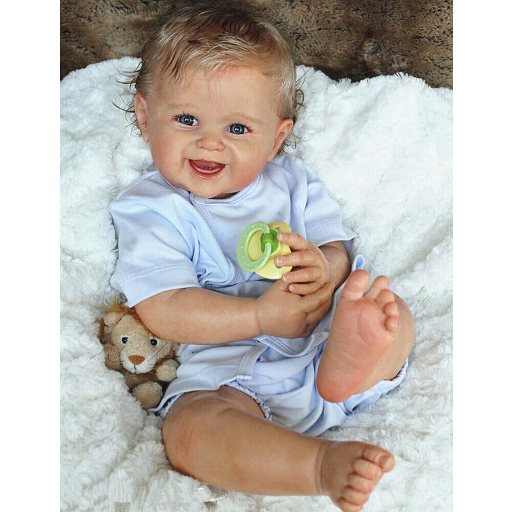 Amazon | Protow リボーンドール 55cmリアルな 笑顔赤ちゃん人形