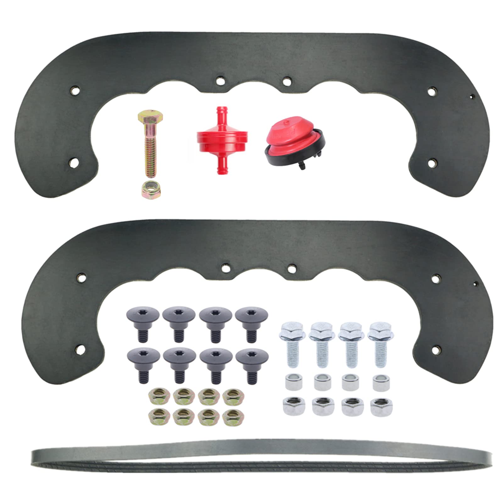 99-9313 Snowblower Paddles for Toro Power Clear 621 ZR E R QZR QZE 421QR 210R 221QR Snowthrower Belt 108-4921 with Hardware Kit