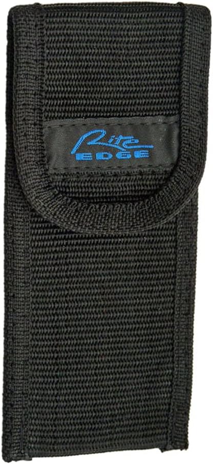 SZCO 5-Inch Black Nylon Knife Sheath – Heavy-Duty Cordura Pouch with Vertical & Horizontal Belt Loops – Secure Folding Knife & Multi-Tool Case