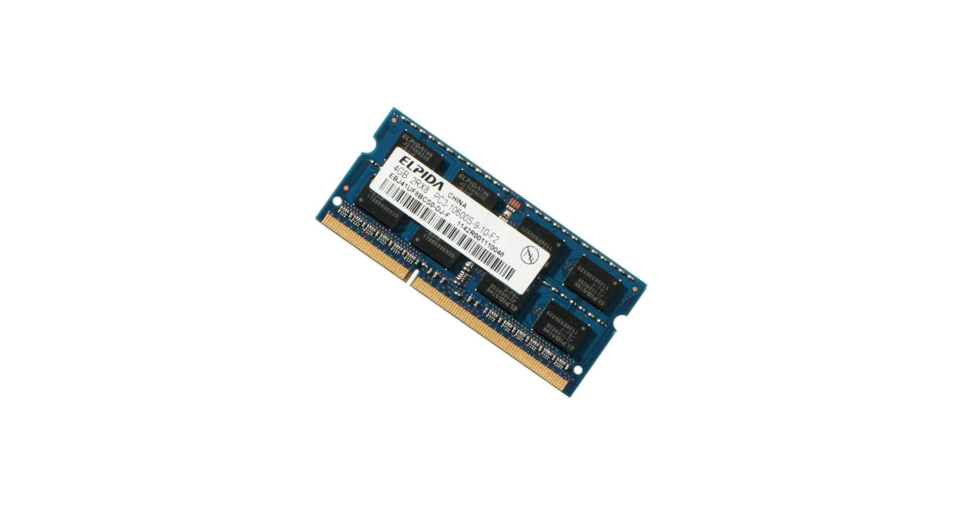 グリーンハウス ノート用 PC3-10600 204pin DDR3 SDRAM SO-DIMM 4GB GH-DWT1333-4GB wyw801m Micron 4GB DDR3 RAM PC3-10600 204-Pin Laptop SODIMM at