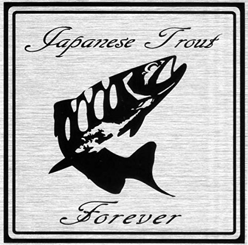 Japanese Trout Forever�i���{�̖���i���Ȃ�j�X�e�b�J�[ (�V���o�[)