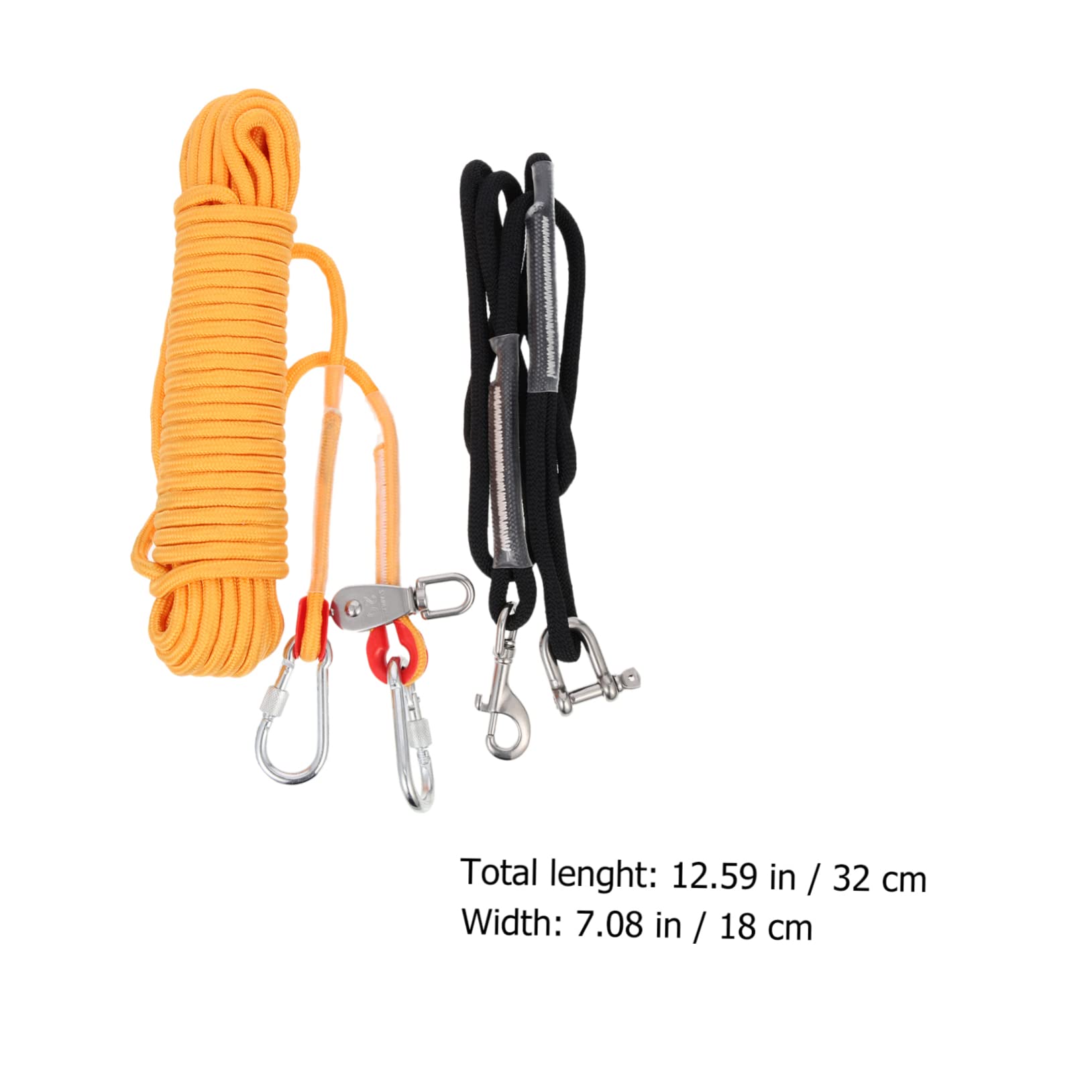 Sosoport Cable De Amarre para Perros Cadena para Pasear Cachorros Al Aire Equipo De Camping para Perros Correa Metros Correa para De Camping Cordel para Acampar De Nylon para