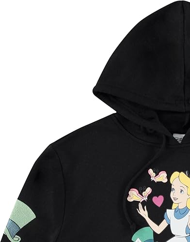 Miniatura 3 de Disney Sudadera con capucha de Alicia en el país de las maravillas para mujer, ropa clásica de Alicia en el país de las maravillas -