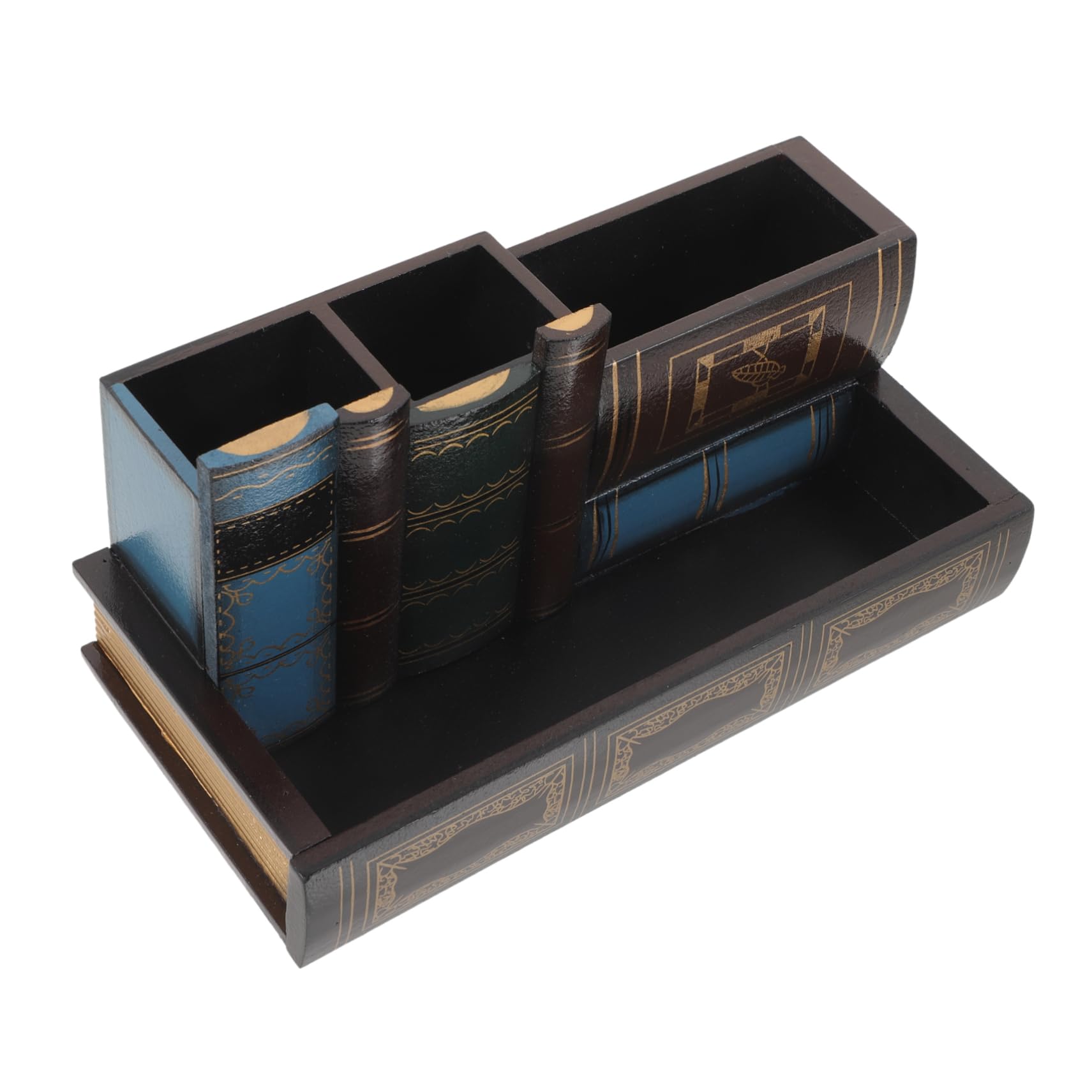 Porte-stylo bois noble SEWACC pot de rangement minimaliste