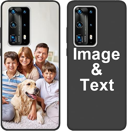 Styletify Funda de fotos personalizada para Huawei P40 Pro Plus, funda de silicona a prueba de golpes, funda de teléfono personalizada de caramelo disponible en Yaxa Peru