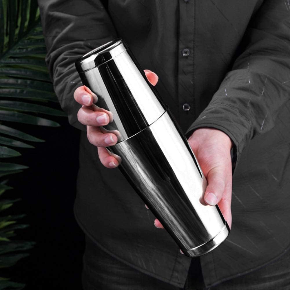 550ml e 850ml Shaker in acciaio inox con peso, Boston Shaker Professionale