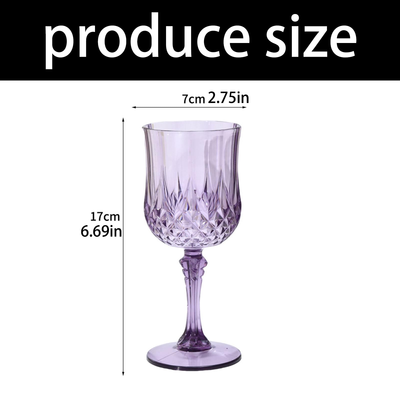 Gobelets de table, collection de 24 pièces en verre gaufré pour les moments de port, hébergement de réception, service de boissons de pique-nique, gobelets en relief, verres à vin, tasses de service