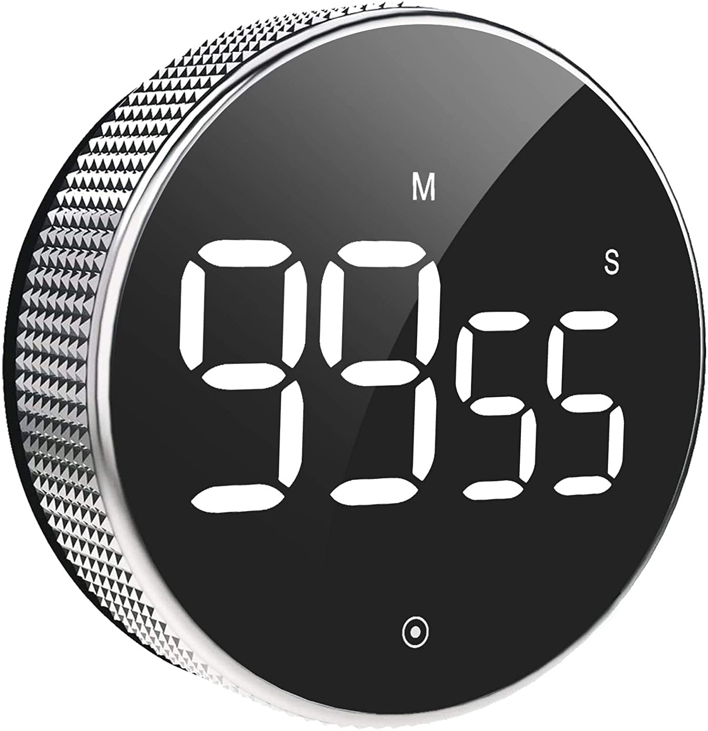 Cloyster Rotary Digital Kitchen Magnetic Timer – Productivity Timer, Timer, with Bright LED Display Perfect for Cooking, Fitness, Study, Work and Time Management