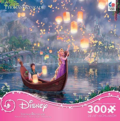 Disney Dreams Princess 300-Pieces Tangled Puzzle by Thomas Kinkade