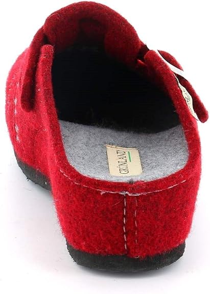 Grunland Ciabatte DOLA Donna In Spugna – Punta Aperta – Rosso – Taglia 35