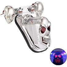 Skull Motorcycle Tail Brake Stop Light LED Turn Lamp for 12V Motorbike Lighting Assemblies