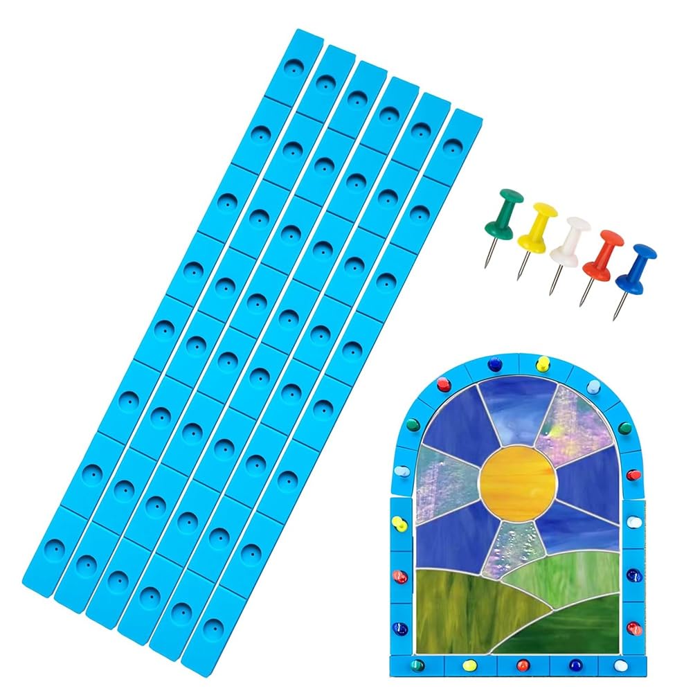 NtcpefyLayoutblock System for Colored Glass Panels, Free Bending, Convenient to Layout Straight Lines or Anyangle