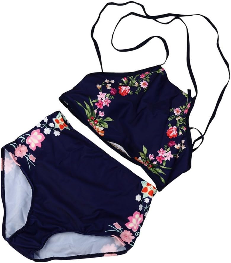 TUDUZ Swim TrunksPush Up Bikini, Swimsuits for Women, TUDUZ Sexy Women Bikini Set Swimwear Push-Up Padded Print Bra Swimsuit Beachwear