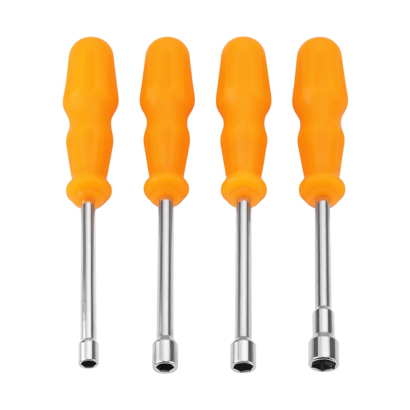 Create Idea 4Pcs Socket Wrench Screwdriver Hex Nut Driver Tool For Drives Hexagonal Fasteners 107X90mm 6-10Mm