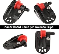 Vista 5 de 4 unids Cepilladora Zams Pro Release Clips Pesca en línea Clip lateral para Aparejos de pesca en alta mar Trolling Downrigger Clips