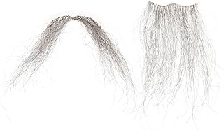 FOMIYES Halloween Decoration, 1 Set beard halloween decor fake mustache props artificial apparel elder Realistic Beard