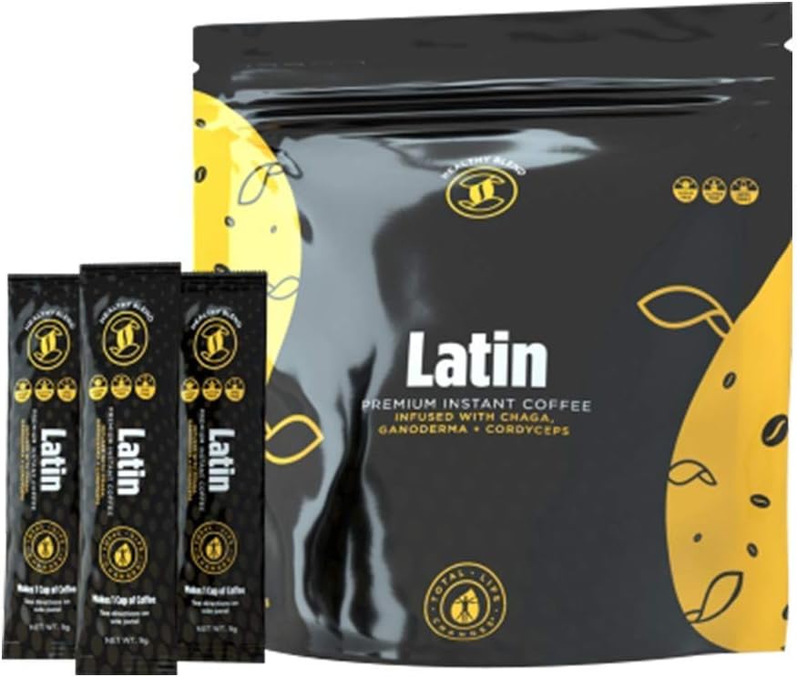 TLC iaso Latin Style Cafe Coffee 20 sachets (9gr each)