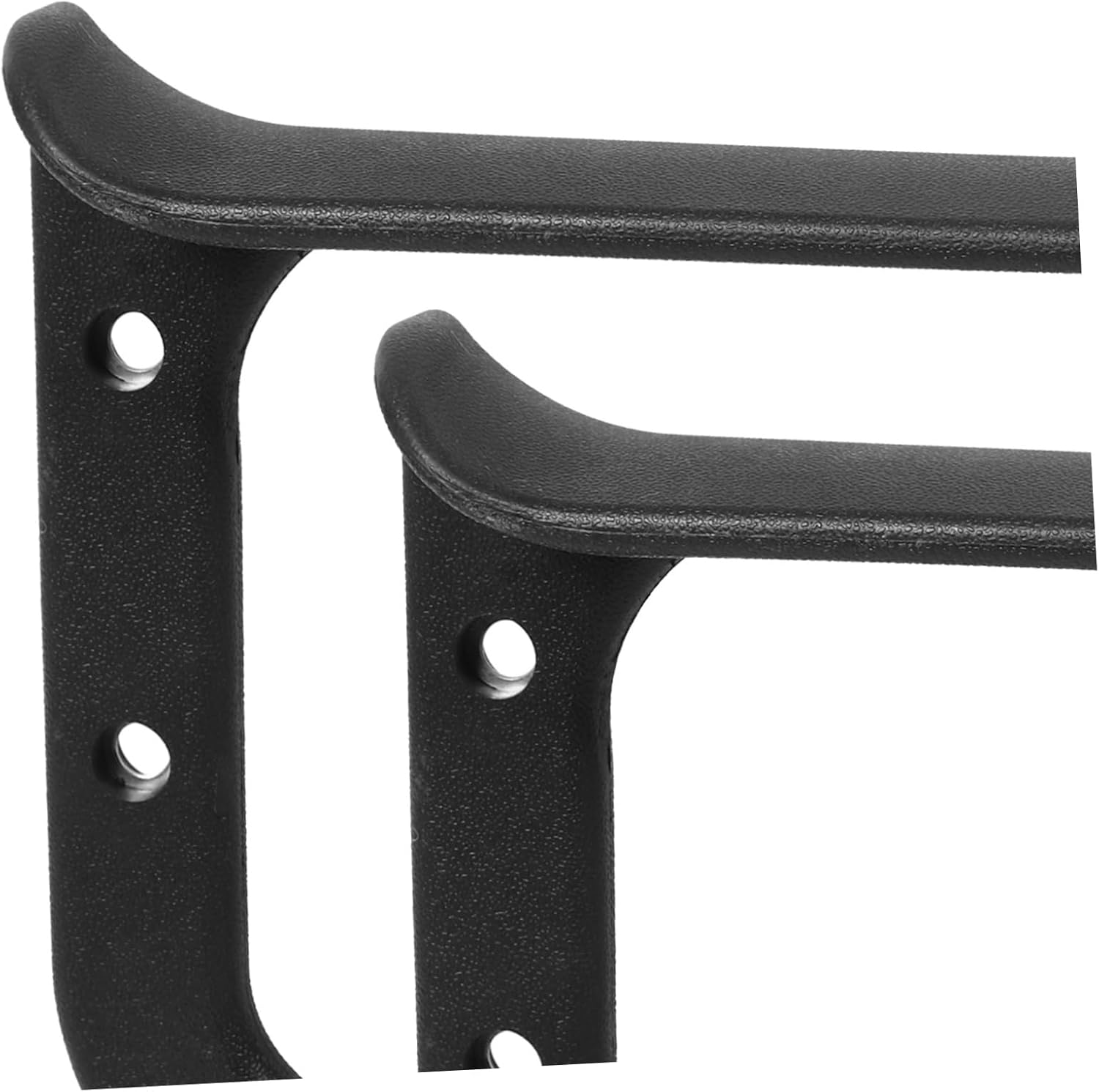 Professional Chair Arm Rest 2pcs Sturdy Armrest Replacements Ergonomic Plastic for Office Gaming and Swivel Chairs