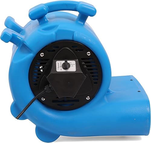 Miniatura 5 de MOUNTO Secadores de alfombra de piso de 3/4 HP 3000CFM Air Mover de 3 velocidades para enfriar, secar, circulación de aire