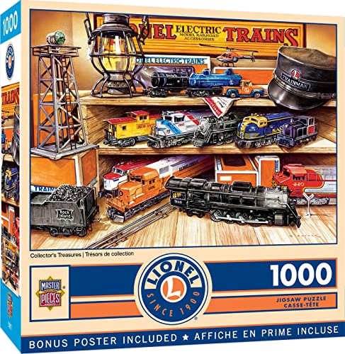MasterPieces 1000 Piece Jigsaw Puzzle for Adults, Family, Or Youth - Collector's Treasures - 19.25"x26.75"