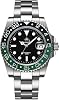 ADDIESDIVE Luxus Herren Automatikuhr 8215/NH35A Mechanische Uhr mit zweifarbiger Keramik-Lünette 200M Herren Analog Taucheruhr mit Edelstahlarmband AD2503/H3
