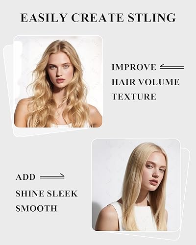 Miniatura 3 de Cepillo de pelo liso para suavizar el encrespamiento de los bordes, domesticar las colas de caballo, moños elegantes, cepillo de cerdas de jabalí