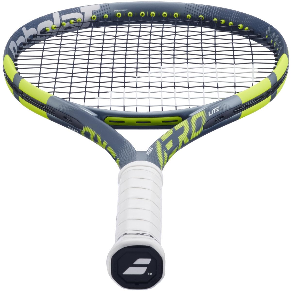 Babolat Pure Aero Lite - Racchetta da tennis 9a generazione, con corda Babolat Syn Gut da 16 g a tensione media