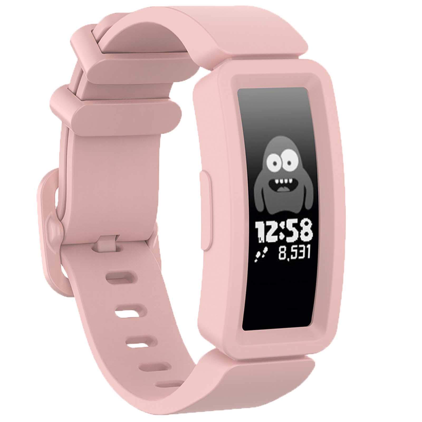 GVFM Compatible with Fitbit Ace 2 Bands for Kids 6+, Soft Silicone Waterproof Bracelet Accessories Sport Strap Boys Girls bands Compatible for Fitbit