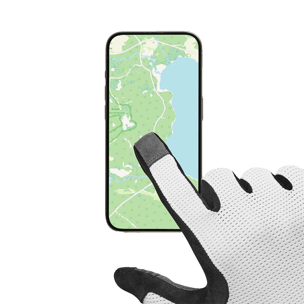 GripGrab PACR InsideGrip - Guantes de Ciclismo para Bicicleta de montaña (Antideslizantes, sin Acolchado)