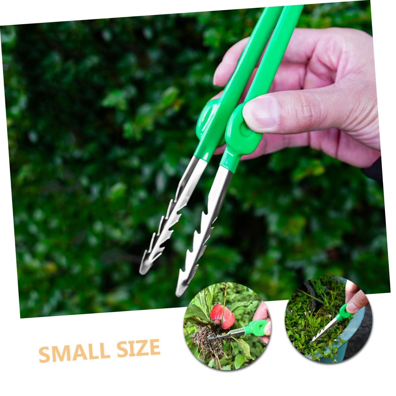ifundom 5 Pezzi Pinzette da Giardinaggio Portatili Ergonomiche per Piante Strumento per Bonsai Facile da Usare e Pratico Attrezzo Compatto per Hobbistica e Giardinaggio