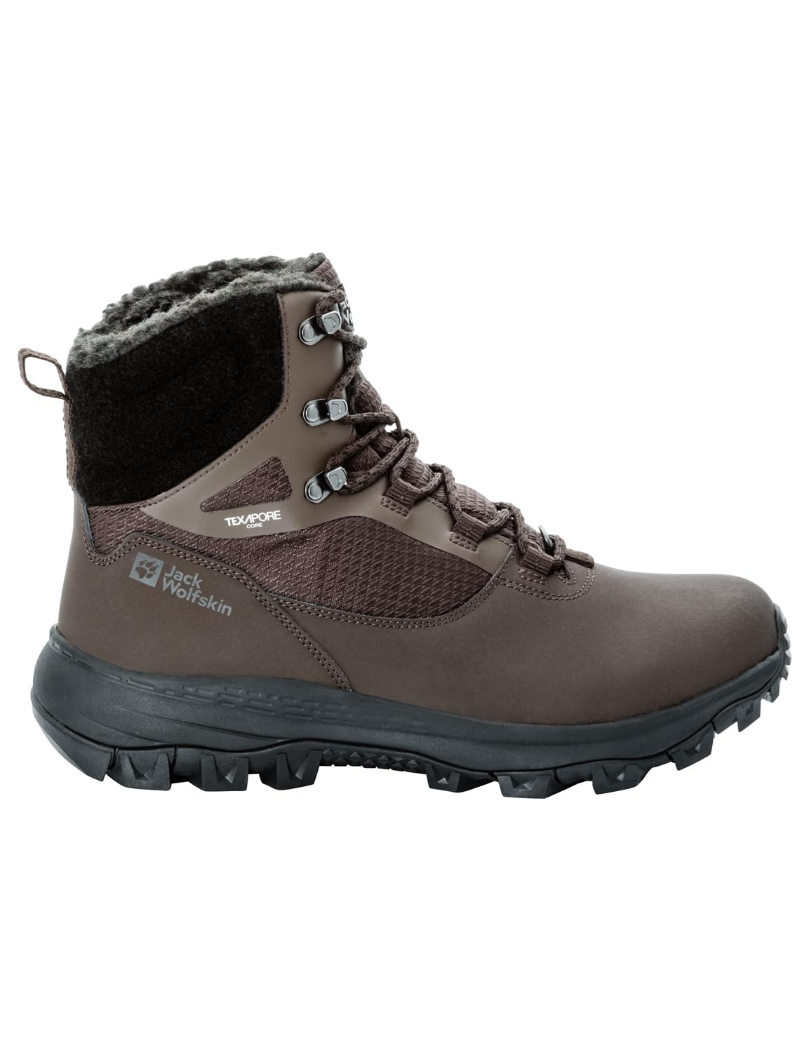 Jack Wolfskin Herren Everquest Texapore High M Winterstiefel, Cold Coffee, 44.5 EU – Ansicht 2