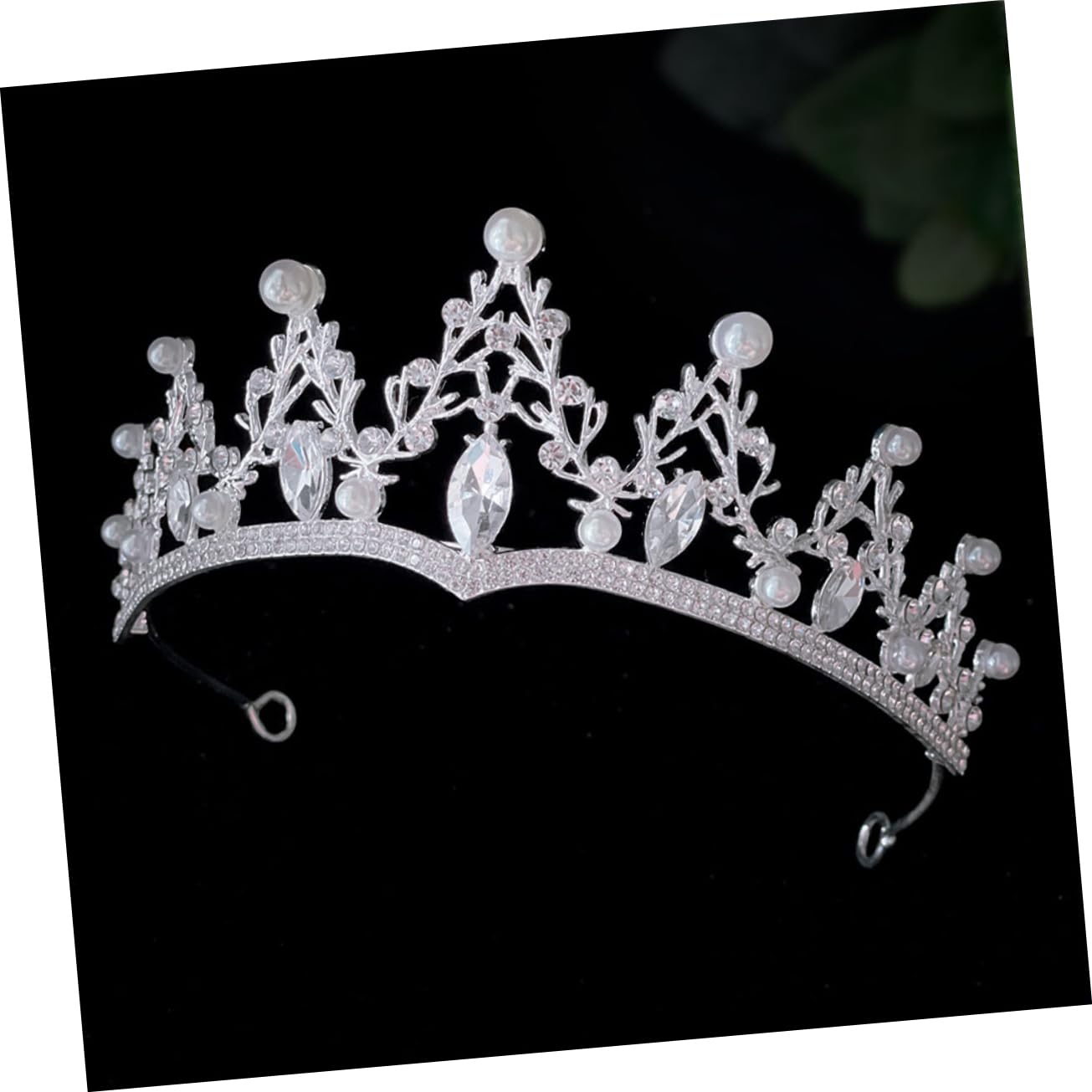 VICASKY 4 Pezzi per Cerchietto Sposa e Tiara Nuziale in Accessorio per Compleanni e Addio Nubilato