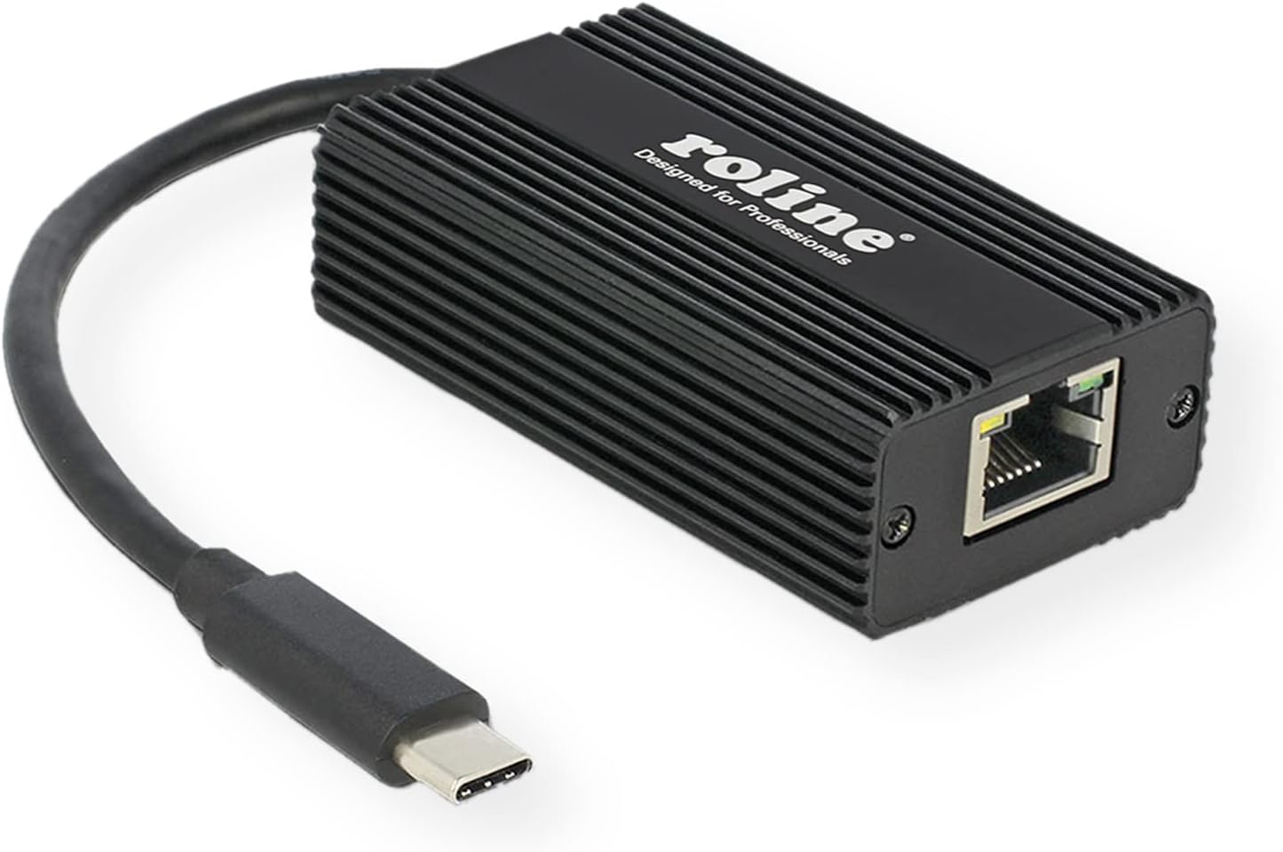 Roline USB C - RJ45 2.5G Ethernet Cable Adapter, W128946202 (Cable Adapter)