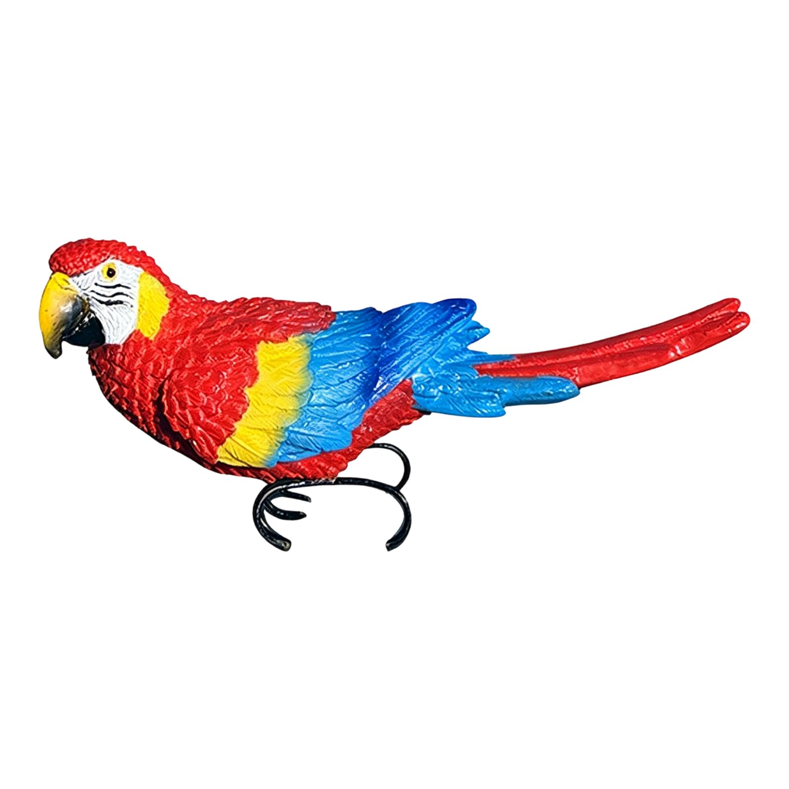 ZEPFJHE Resin Parrots Statue Planter Accessories Flower Pots Hanger Hanging Ornament for Living Room Balconies Patios Decoration Resin Parrots Flower Pots Huggers