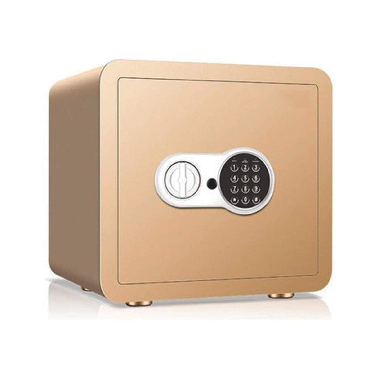 Caja fuerte digital ignífuga e impermeable, construcción grande de acero sólido con cerrojo de seguridad, anclaje a la pared para el hogar, oficina, hotel, dinero en efectivo, almacenamiento de