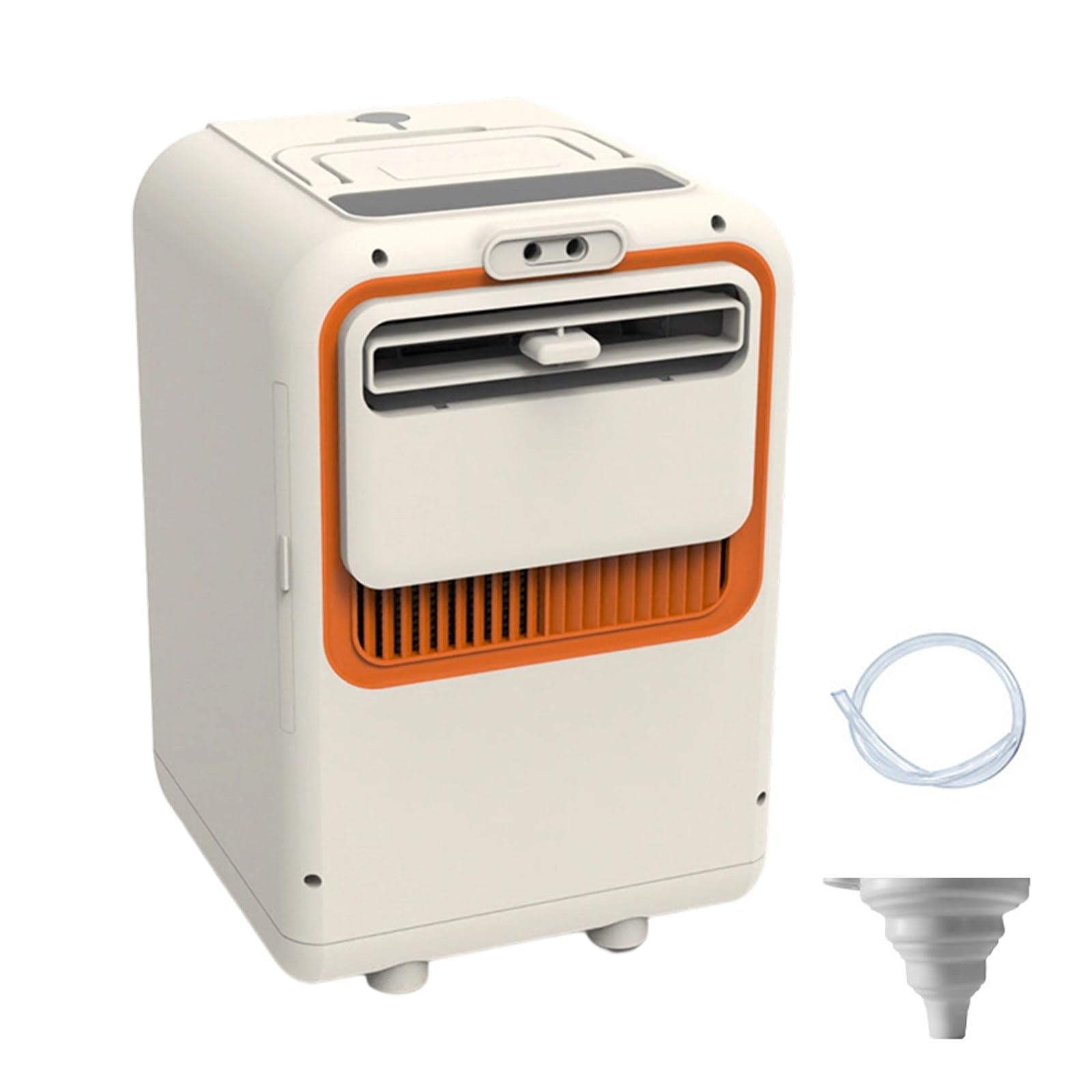 RUODATONLY Portable Air Conditioner with Compressor Cooling, Compact AC Unit with Dehumidifier, No Window Installation Required, Mini Portable AC for Bedroom, Office, RV and Camping