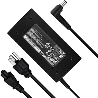 120W 19.5V 6.15A AC Adapter Charger Compatiable for MSI Gaming Notebook A12-120P1A A15-120P1A ADP-120MH D MSI GP60 GE60 GE62 GE70 GT640 GT725 CX62 GL62 GE70K Z370 Laptop Power Supply Cord
