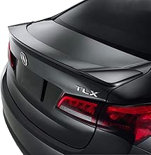 Spoiler for an Acura TLX Flushmount Factory Style Spoiler 2015-2019-Crystal Black Paint Code: NH731P - coolthings.us