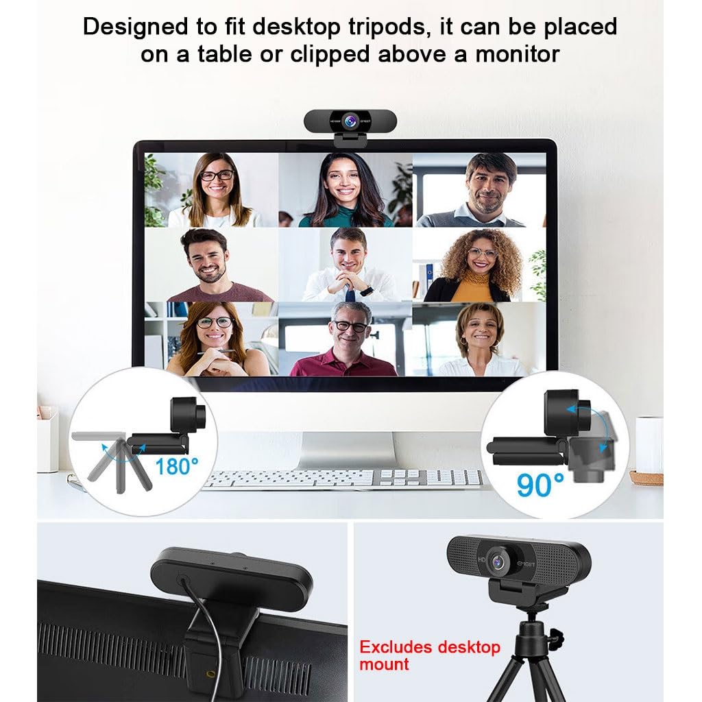 Kamera Internetowa USB Z Mikrofonem,kamera 1080P I Szerokokątna,kamera Internetowa Do Sali Konferencyjnej Do Komputera Stacjonarnego Lub Laptopa,osłona Zapewniająca Prywatność