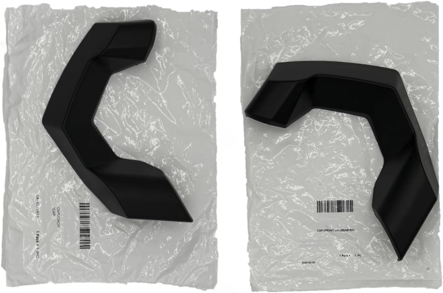 New OEM Left and Right Side Bumper Cap Kit 705004409 and 705004410 Compatible With Can-Am Outlander 500 570 600 650 800 850 1000 R