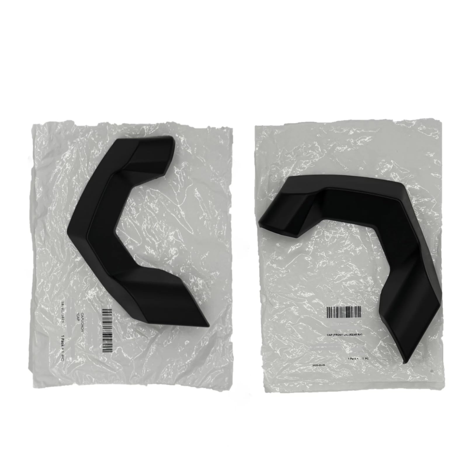 New OEM Left and Right Side Bumper Cap Kit 705004409 and 705004410 Compatible With Can-Am Outlander 500 570 600 650 800 850 1000 R
