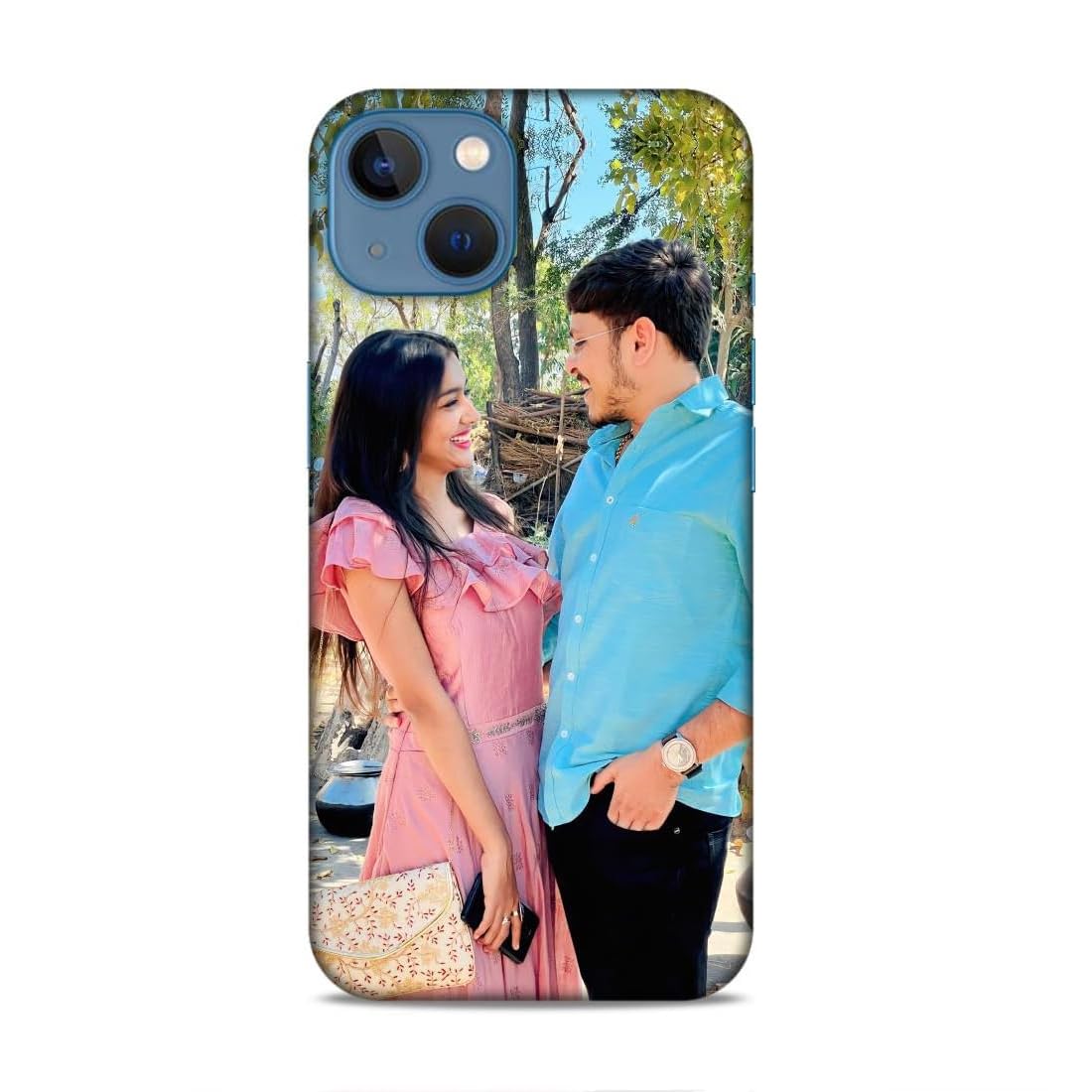 CLEOK Back Cover for Apple iPhone 13 | Polycarbonate Hard Case | Personalised, Customised, Own Photo, Design, Text, Name, Date Editing with Color & Font Picker Feature (B0C546ZDDL) Amazon Price History, Amazon Price Tracker
