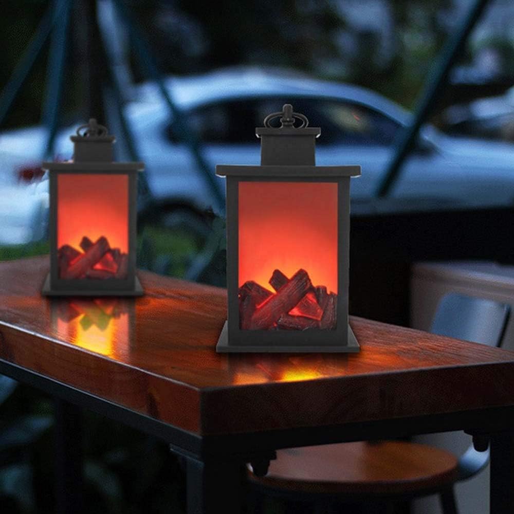Fireplace LED Light Simulation Burning Garden Lamp Durable Home Outdoor Decorative for Garden Lawn Bedroom Terrace Decoration