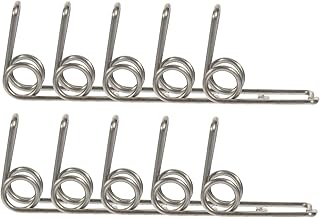 FAVOMOTO 10 Pieces Trumpet Accessories Trumpet Drain Camarilla Parts Trumpet Drain Springs Tuba Instrument Trumpet Instrument Drain Valve Metal Wrench