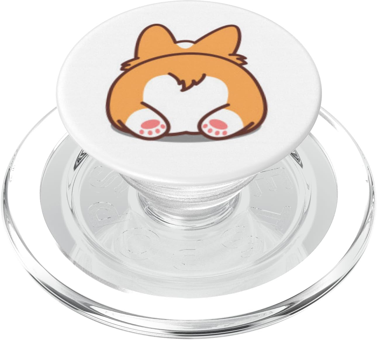 Funny Corgi Butt PopSockets PopGrip for MagSafe